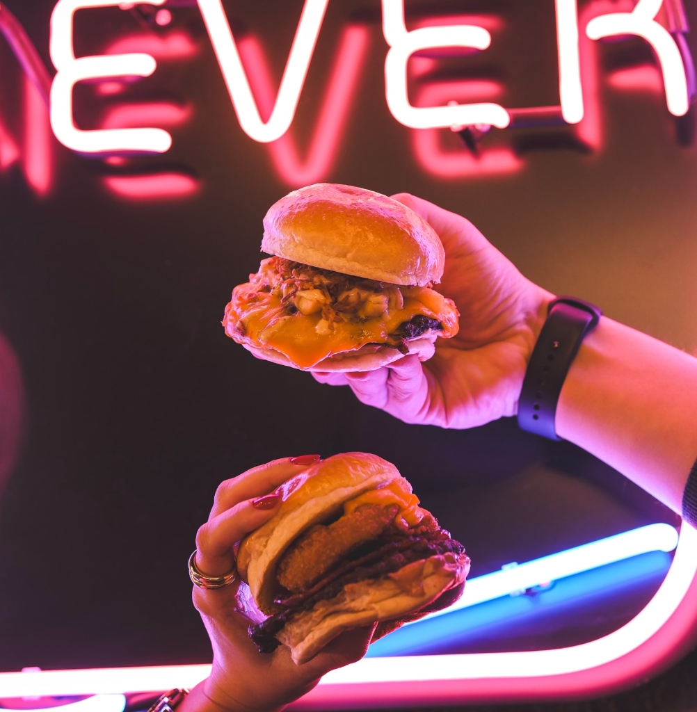 Pawn Burger Neon